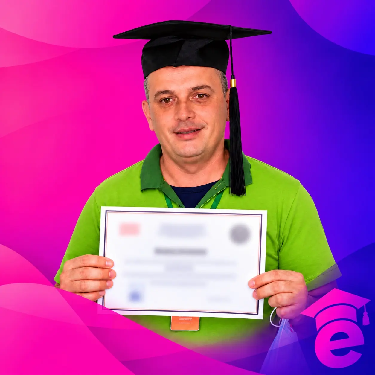 Aluno formado no supletivo Pronabe